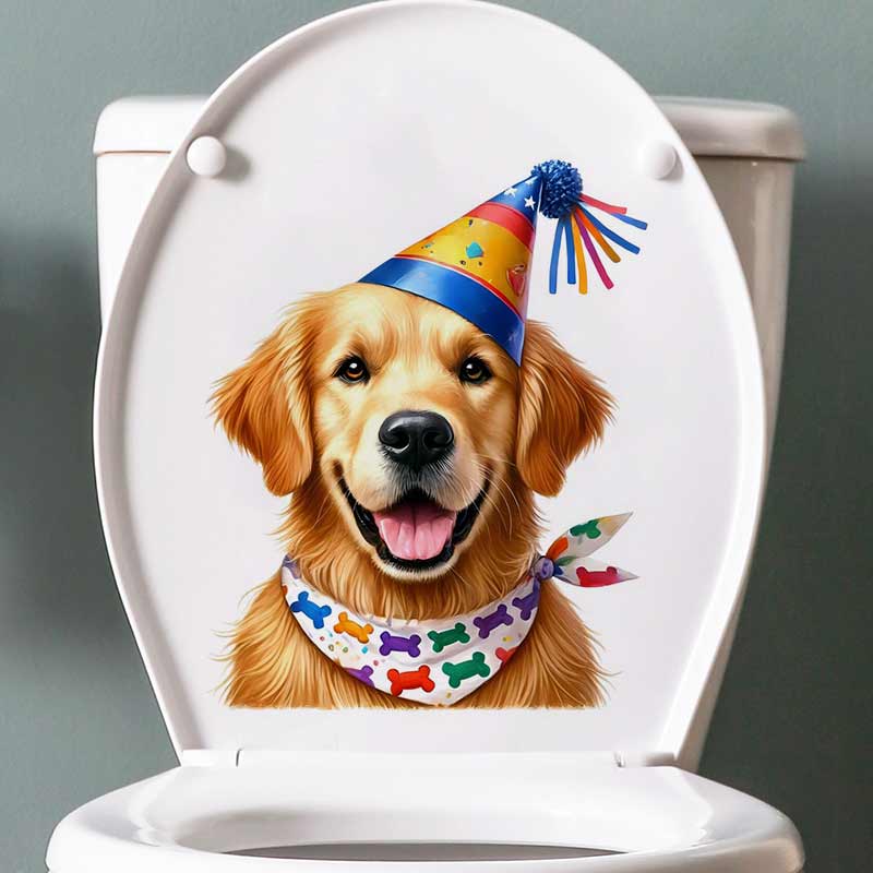 С Днем Рождения Golden Retriev – обзор и цена Pvc Panel Background